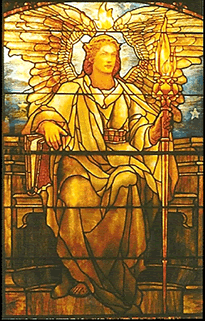 Andrus stained glass window